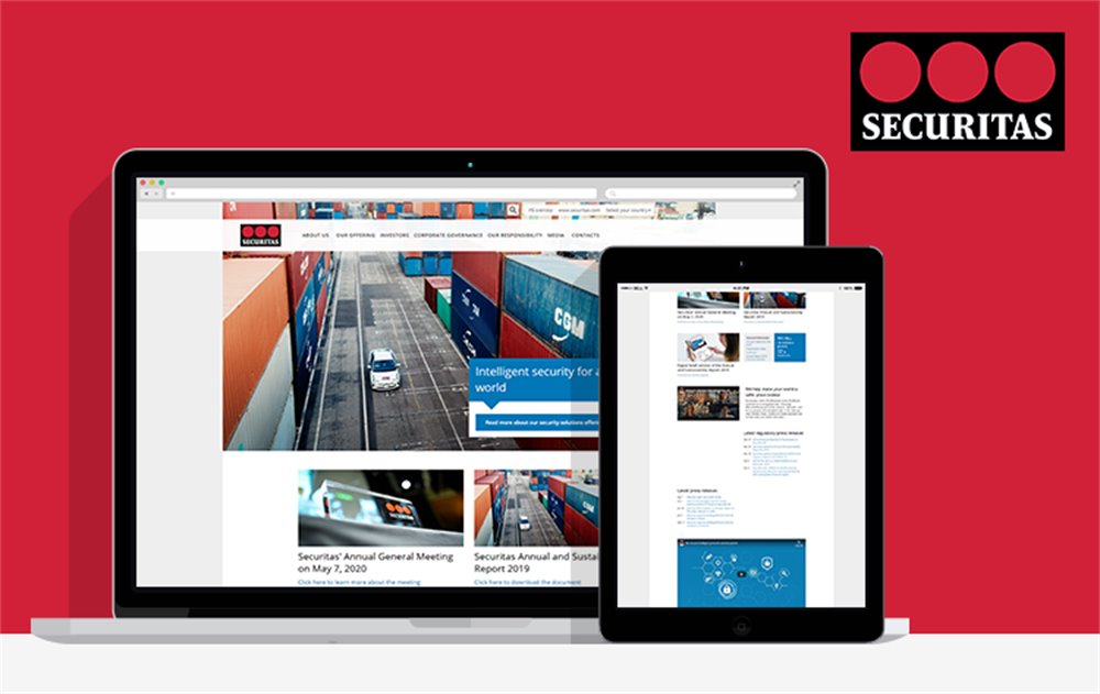 Securitas — Protective services with a high degree of technology content. Delivered by SSK Business Services.